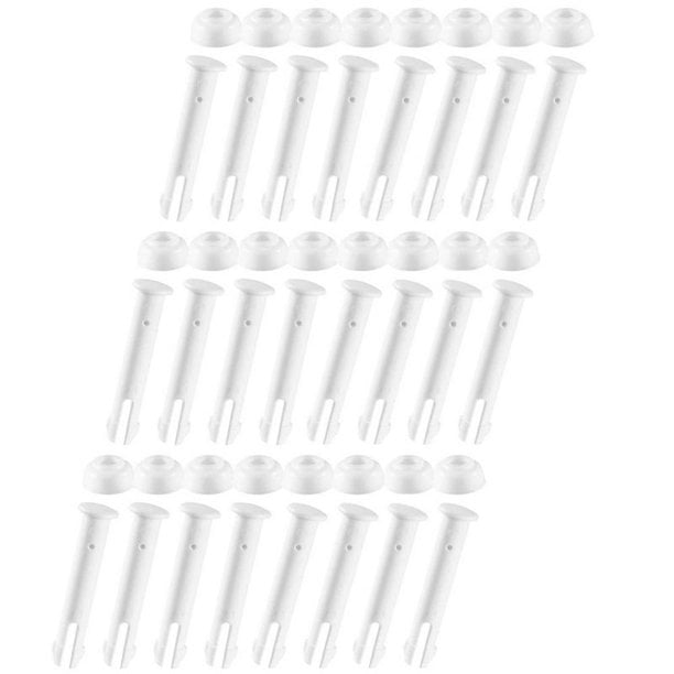 24X Plastic Pool Joint Pins 2.36Inch Extra Rubber Seals Pool Replacement Parts 24X Plastic Pool Joint Pins 2.36Inch Extra Rubber Seals Pool Replacement Parts